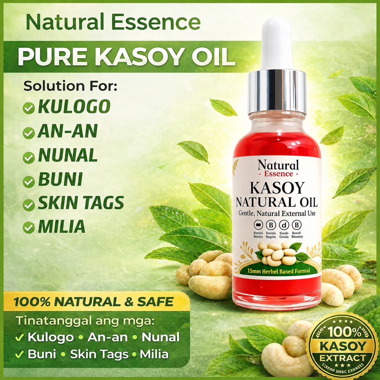 Kasoy Natural Oil